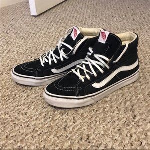 Black Hightop Vans